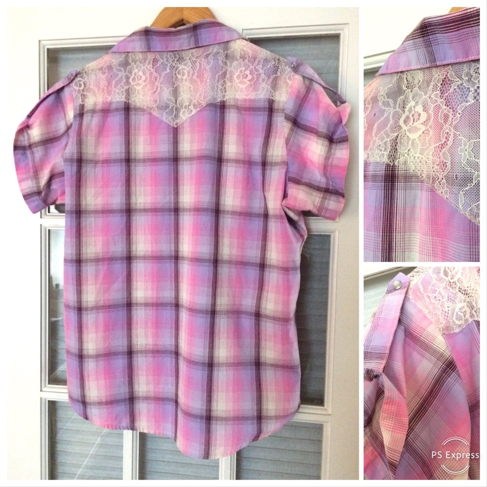 Wrangler Dress Shirt Sz. L 🌸 - Picture 2 of 2
